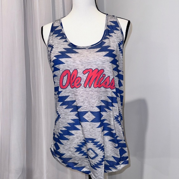 Zoozatz Ole Miss rebels tank university of Ms shirt women’s size medium - Picture 7 of 10